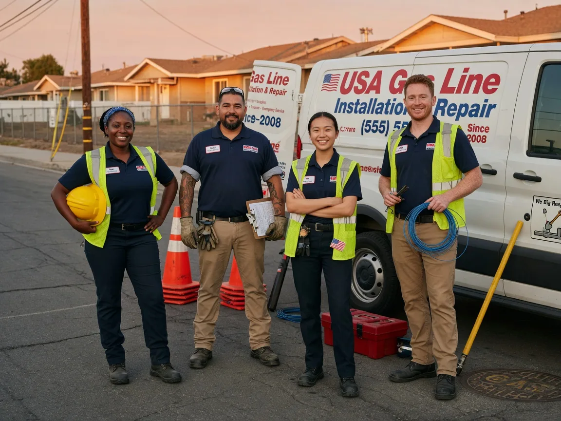 Gas Line Installation company in Chama, NM